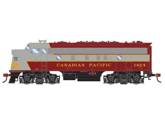 Roundhouse 3318 HO Scale EMD F7A Canadian Pacific CPR 1424 DC 1 Roundhouse 3318 HO Scale EMD F7A Canadian Pacific CPR 1424 DC
