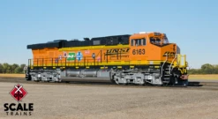 ScaleTrains 32894 Rivet HO Scale GE ES44AC BNSF 25th Anniversary 6163