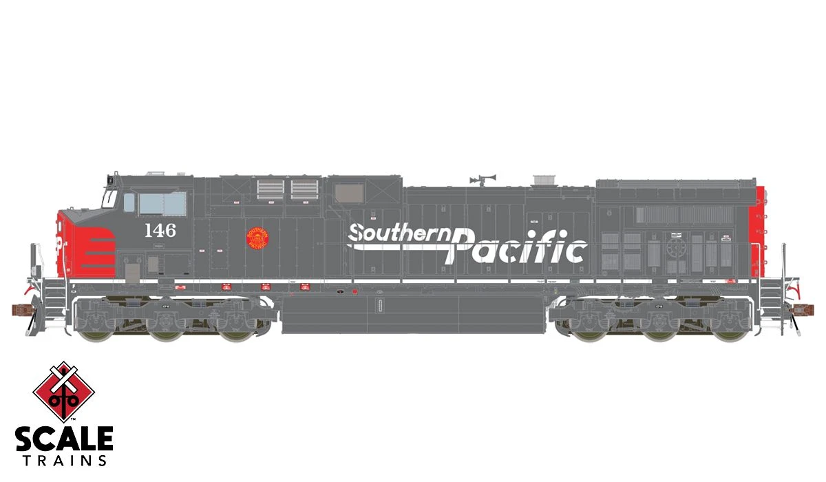 ScaleTrains 38479 HO Scale GE AC4400CW Diesel Southern Pacific SP 146 LokSound 2 ScaleTrains 38479 HO Scale GE AC4400CW Diesel Southern Pacific SP 146 LokSound - Image 2