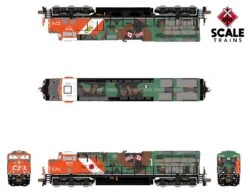 ScaleTrains Rivet 33179 HO Scale GE ET44AC Tier 4 GEVo Diesel "Veterans" CN 3015 LokSound -Atlas || Athearn || Bachmann Shop scaletrains rivet 33179 ho scale ge et44ac tier 4 gevo diesel veterans cn 3015 loksound 2