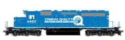Atlas || Athearn || Bachmann Shop 33 ScaleTrains Rivet 38795 HO Scale EMD SD40-2 Conrail Quality CR 6450 - DCC & Sound