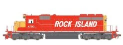 ScaleTrains Rivet 38818 HO Scale EMD SD40-2 Rock Island RI 4792 - DC