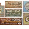 T2 Decals HOGHOS019 HO Scale Ghost Signs Decal Set #19