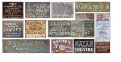 T2 Decals HOGHOS031 HO Scale Ghost Signs Decal Set #31