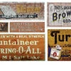 T2 Decals HOGHOS043 HO Scale Ghost Signs Decal Set #43