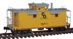Walthers 920-103157 HO Scale 25' C&O Wood Caboose Chesapeake & Ohio 90711