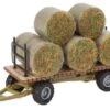 Walthers 949-4192 HO Scale Hay Trailer Kit With Load