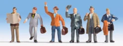 Walthers 949-6024 HO Scale Business Travelers Figures 6 Pack