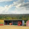 Walthers Cornerstone 933-3347 HO Scale Machinery Storage Shed Kit