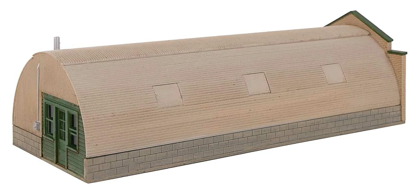 Walthers Cornerstone 933-3561 HO Scale Converted Quonset Hut Kit 3 Walthers Cornerstone 933-3561 HO Scale Converted Quonset Hut Kit - Image 3