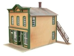 Walthers Cornerstone 933-3650 HO Scale River Road Mercantile With LED - Kit -Atlas || Athearn || Bachmann Shop walthers cornerstone 933 3650 ho scale river road mercantile with led kit 3