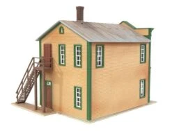 Walthers Cornerstone 933-3650 HO Scale River Road Mercantile With LED - Kit -Atlas || Athearn || Bachmann Shop walthers cornerstone 933 3650 ho scale river road mercantile with led kit 4