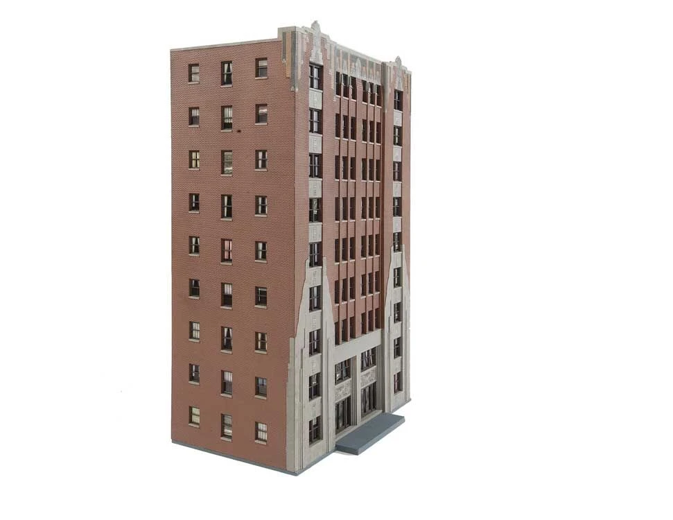 Walthers Cornerstone 933-3770 City Appartment Building Back Kit 2 Walthers Cornerstone 933-3770 City Appartment Building Back Kit - Image 2