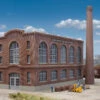 Walthers Cornerstone 933-4102 HO Scale Brickworks Main Facility Structure Kit