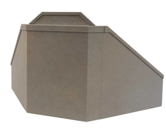 Walthers Cornerstone 933-4553 HO Scale Double Track Railroad Bridge Concrete Abutments 2 Pack 3 Walthers Cornerstone 933-4553 HO Scale Double Track Railroad Bridge Concrete Abutments 2 Pack - Image 3