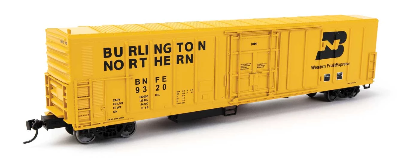Walthers Mainline 910-3978 HO Scale 57' Mechanical Reefer Burlington Northern BNFE 9320 1 Walthers Mainline 910-3978 HO Scale 57' Mechanical Reefer Burlington Northern BNFE 9320
