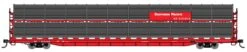 Walthers Mainline 910-8128 HO Scale 89' Bi-Level Shielded Auto Rack Southern Pacific SP 515444