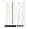 Woodland Scenics DT507 Dry Transfer Decals - Railroad Gothic Letters, White