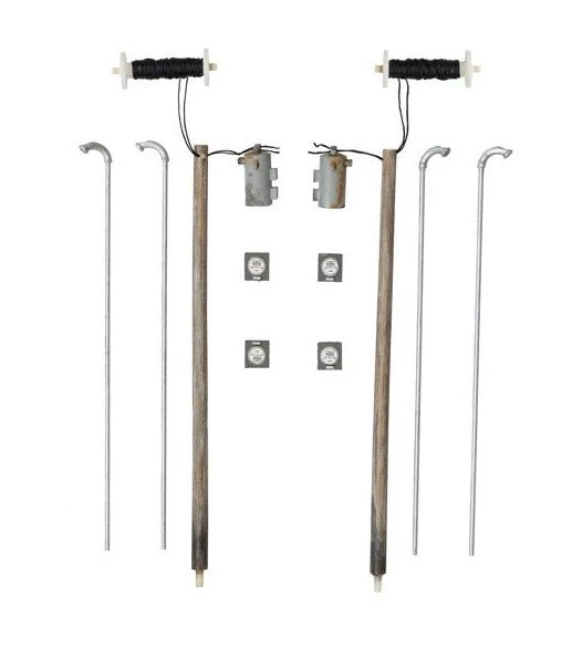 Woodland Scenics US2267 HO Scale Pre-Wired Utility Transformer Connect Set 1 Woodland Scenics US2267 HO Scale Pre-Wired Utility Transformer Connect Set